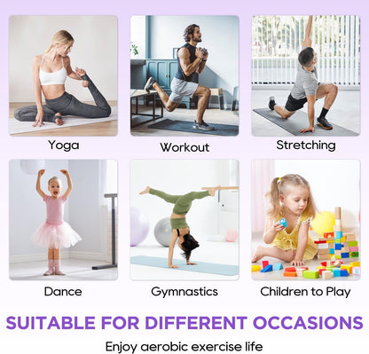 Gymnastics Mats Foldable Tumbling Mats Portable Gymnastics Exercise Mat Thick Gymnastics Tumbling Mats Pad Home Exercise Panel Mat With Carrying Handles