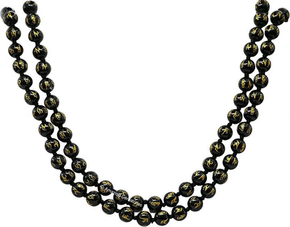 Amazing Gemstone 108 Beads Handmade Mala (Knotted, Rudraksha) - Colors A
