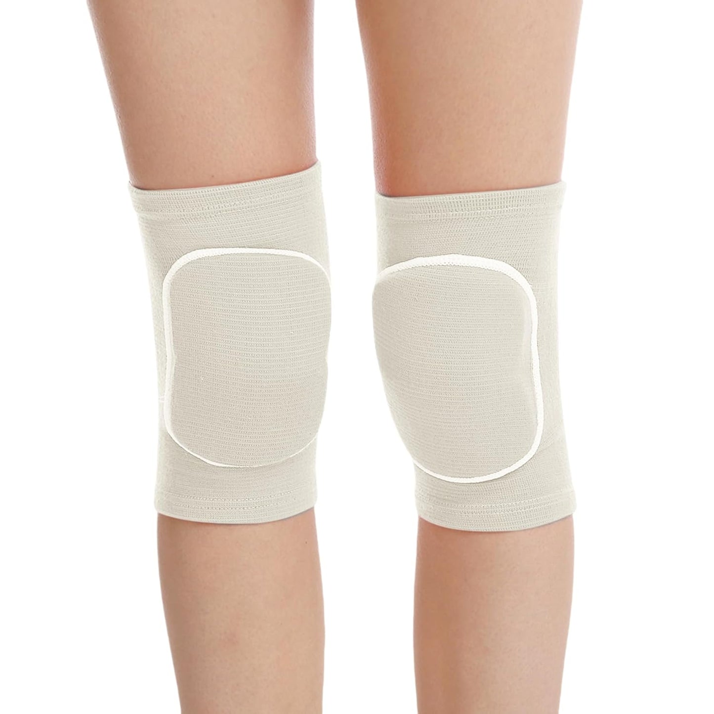 JUMISEE Kids Knee Pad, Anti-Slip Padded Sponge Knee Brace Breathable Flexible Elastic Knee Support for Football Volleyball Dance Skating Basketball Sports