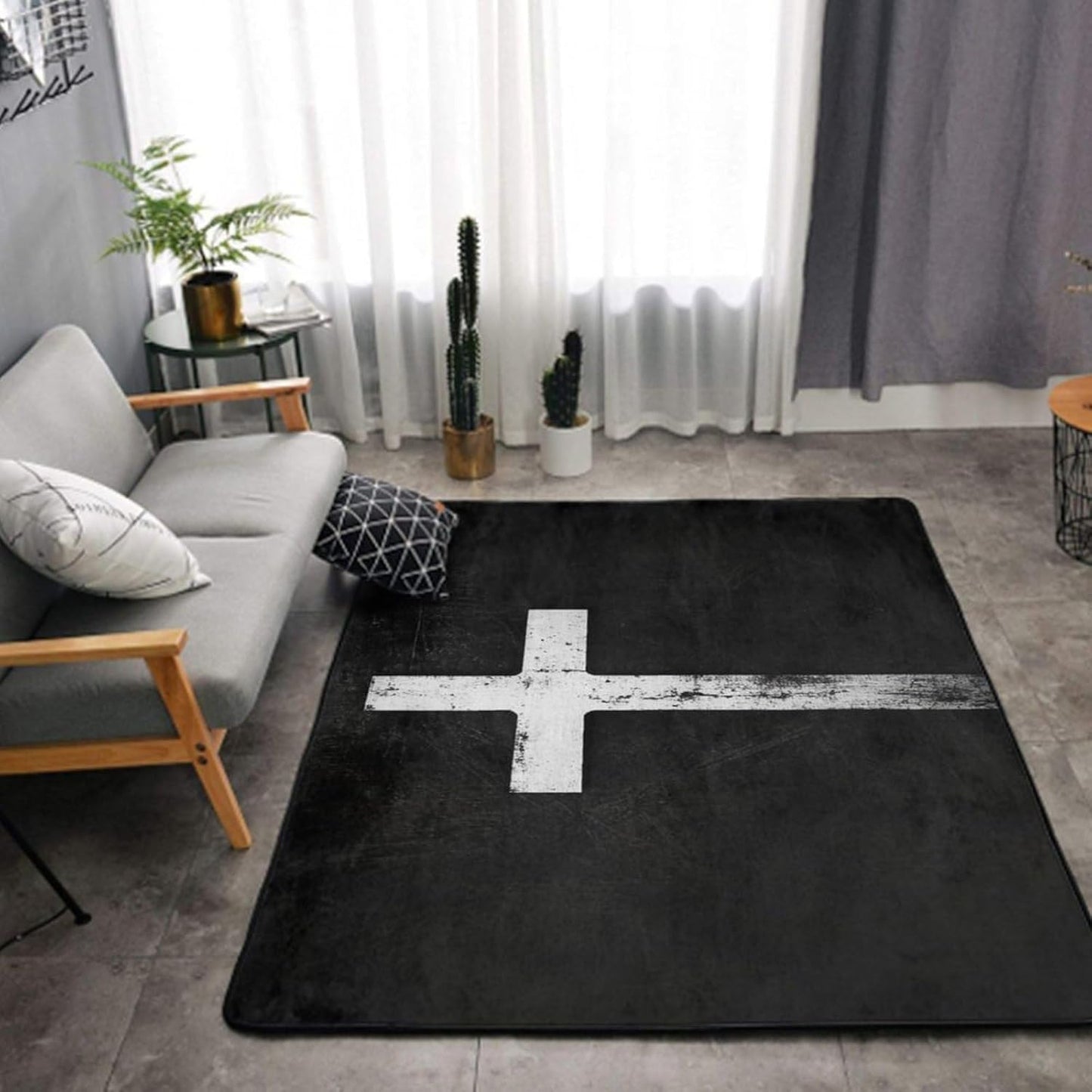Comfortable Memory Foam Area Rugs with Anti-Skid Rubber Backing, Gold Freemason Freemasonry Masonic Yoga Mat Indoor Entryway Mat for Bedroom Livingroom Sitting Room Home Art