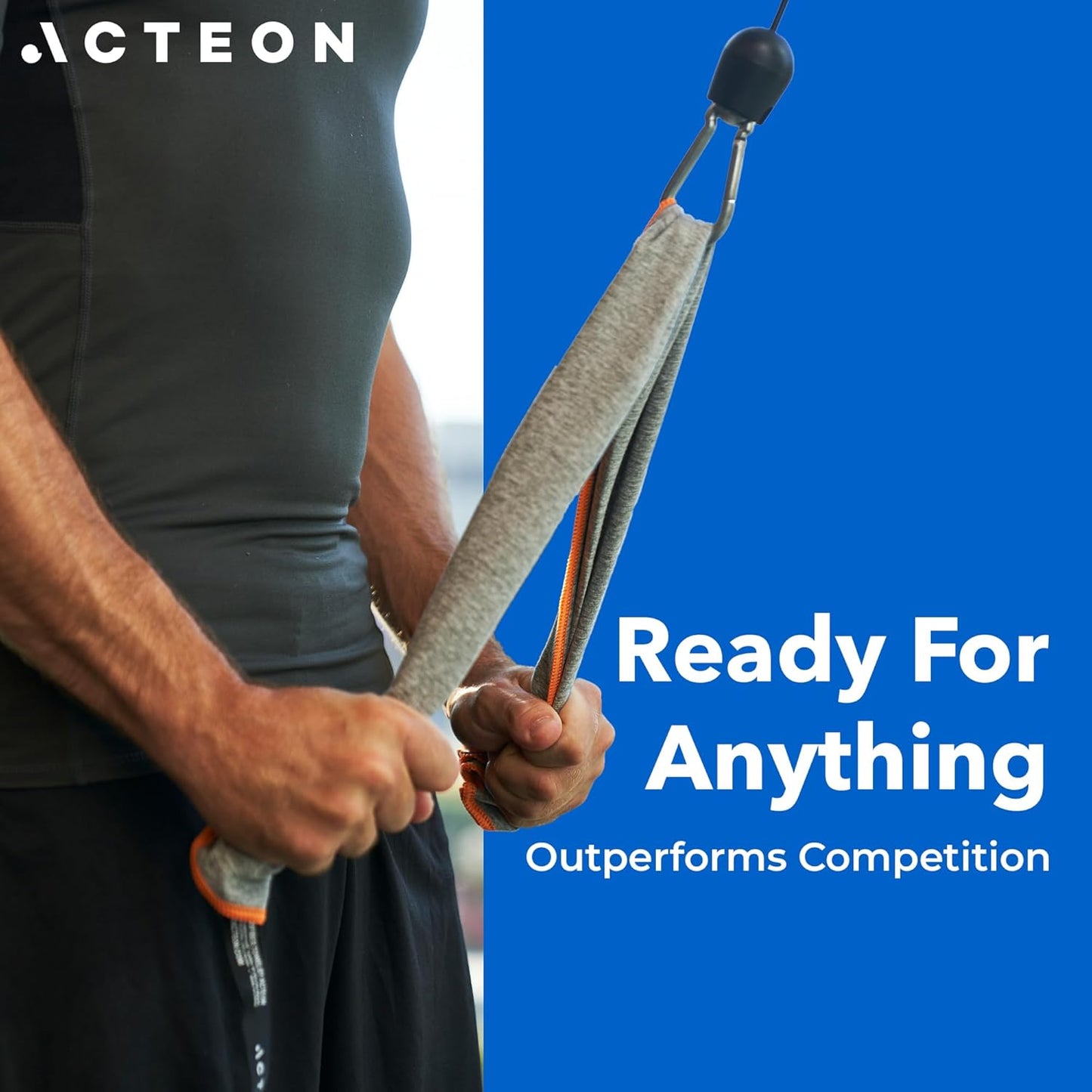 Acteon Microfiber Gym Towels 5 Pack, Quick Dry Silver ION Odor-Free Sweat Towel, Super Absorbent Fast Drying for Men & Women, Workout, Yoga, Running, Hiking, Travel – 16x30.5 Inch