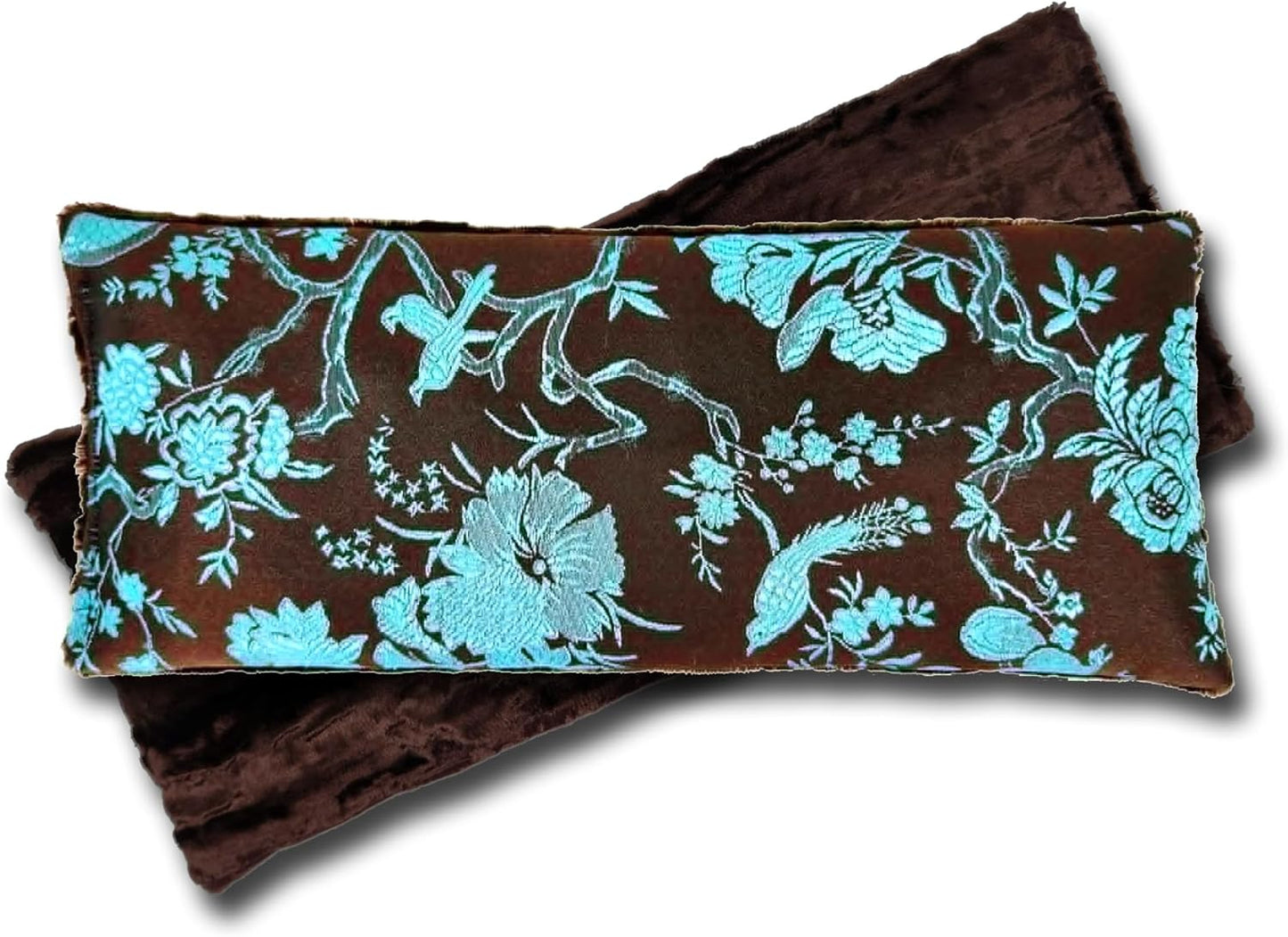 Handmade Luxe Serenity Eye Pillow - All-Natural Flaxseed - Unscented or Lavender Scented – Weighted Eye Mask for Yoga, Meditation, Hot & Cold Therapy