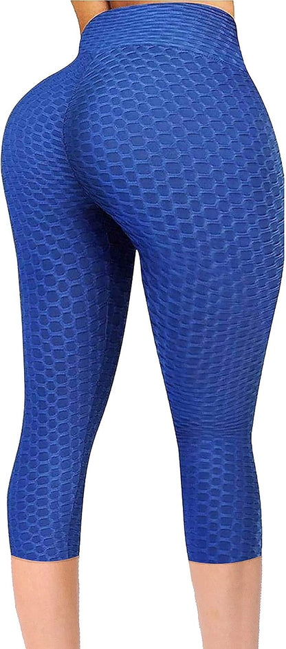 JGS1996 Butt Lifting Leggings for Women Tummy Control Workout Yoga Pants High Waisted Scrunch Booty Gym Tights