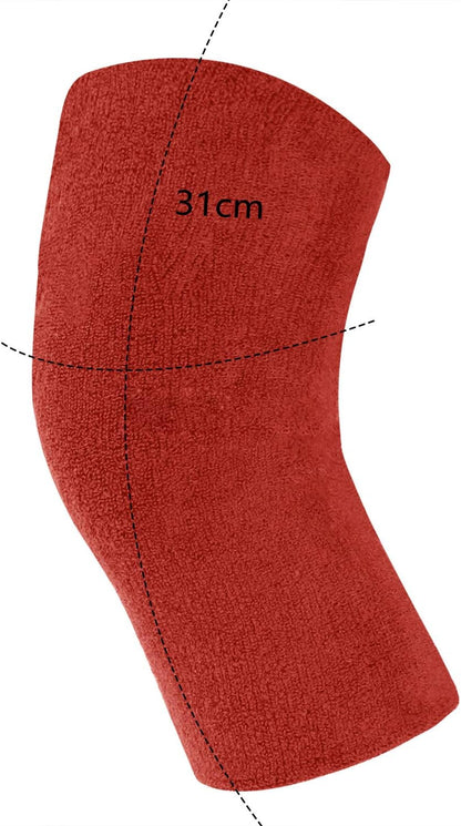 Holiberty Thermal Knee Braces Women Men Elastic Arthritis Knee Compression Sleeve Ski Cycling Leg Warmers Knee Support Pads