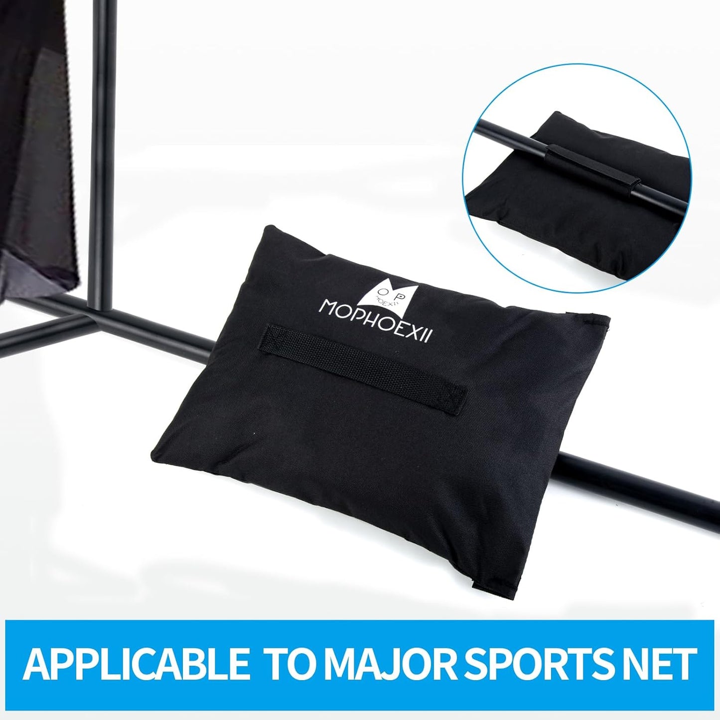 Sports Net Sandbags,All Sport Sandbags for Baseball Nets, Soccer Goals, Golf Nets, Football Nets, Hockey Nets,Weighted Anchor Bags