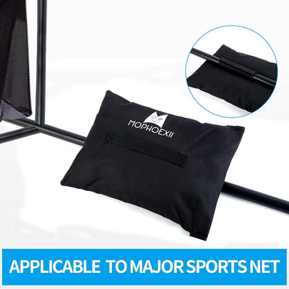 Sports Net Sandbags,All Sport Sandbags for Baseball Nets, Soccer Goals, Golf Nets, Football Nets, Hockey Nets,Weighted Anchor Bags