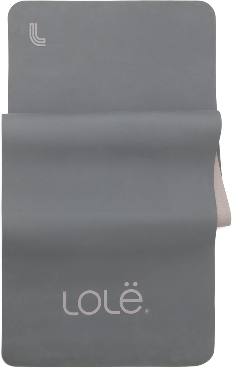 Lolë Womens IGLOW Yoga Mat | 5mm Thick | Non-Slip Workout Mat | Ideal for Yoga & Pilates | Enhanced Grip