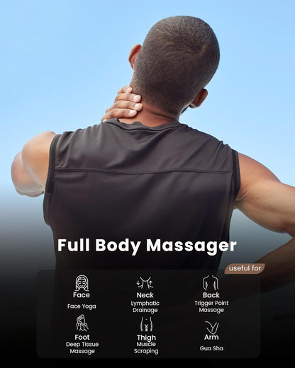 lifechill Trigger Point Massage Tool for Deep Tissue Massage & Gua Sha, HSA Muscle Scraper Tool for Full Body Pain Relief, FSA Eligible Items Thumb Saver Acupressure Tool, Fathers Day Dad Gifts