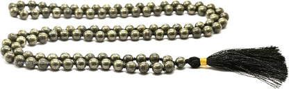 Amazing Gemstone 108 Beads Handmade Mala (Knotted, Rudraksha) - Colors A