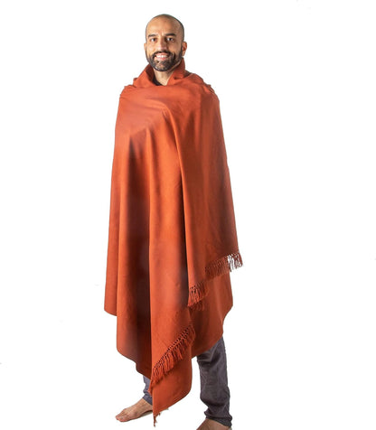 Meditation Shawl or Meditation Blanket, Shawl/Wrap, Oversize Scarf/Stole. Large. Unisex.