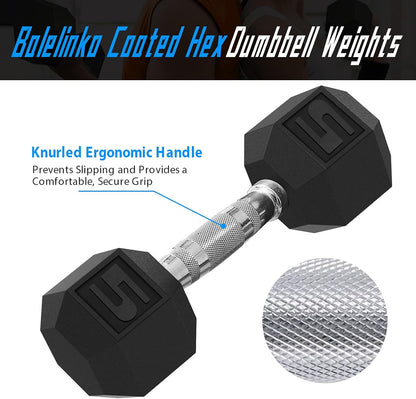 Balelinko Home Gym Equipment Workouts Strength Training Weight Loss Pilates Weights Yoga Sets Weights for Women, Men, Seniors and Youth
