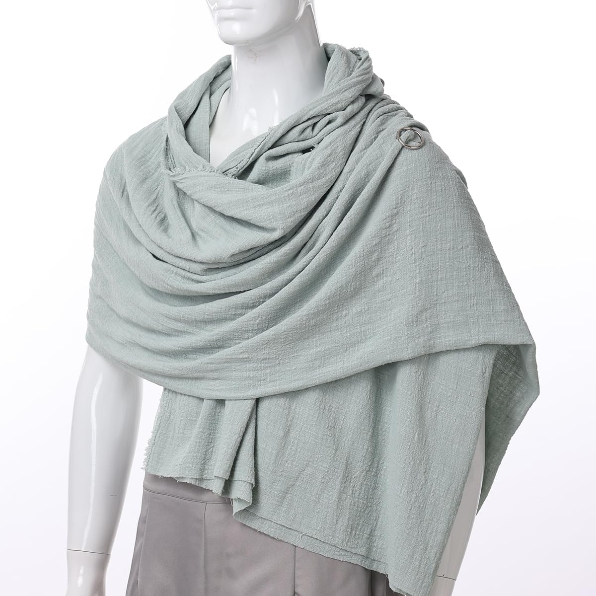 GRACEART Post Apocalyptic Shawl Scarf Shaman Cowl Medieval Costume Sash