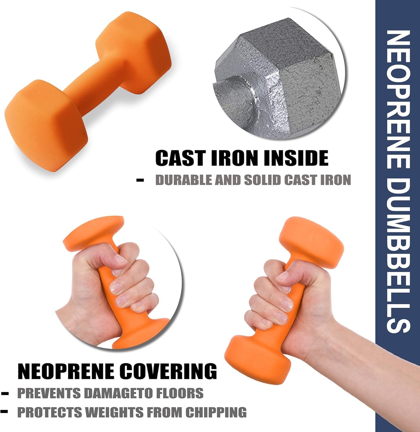 Balelinko Home Gym Equipment Workouts Strength Training Weight Loss Pilates Weights Yoga Sets Weights for Women, Men, Seniors and Youth