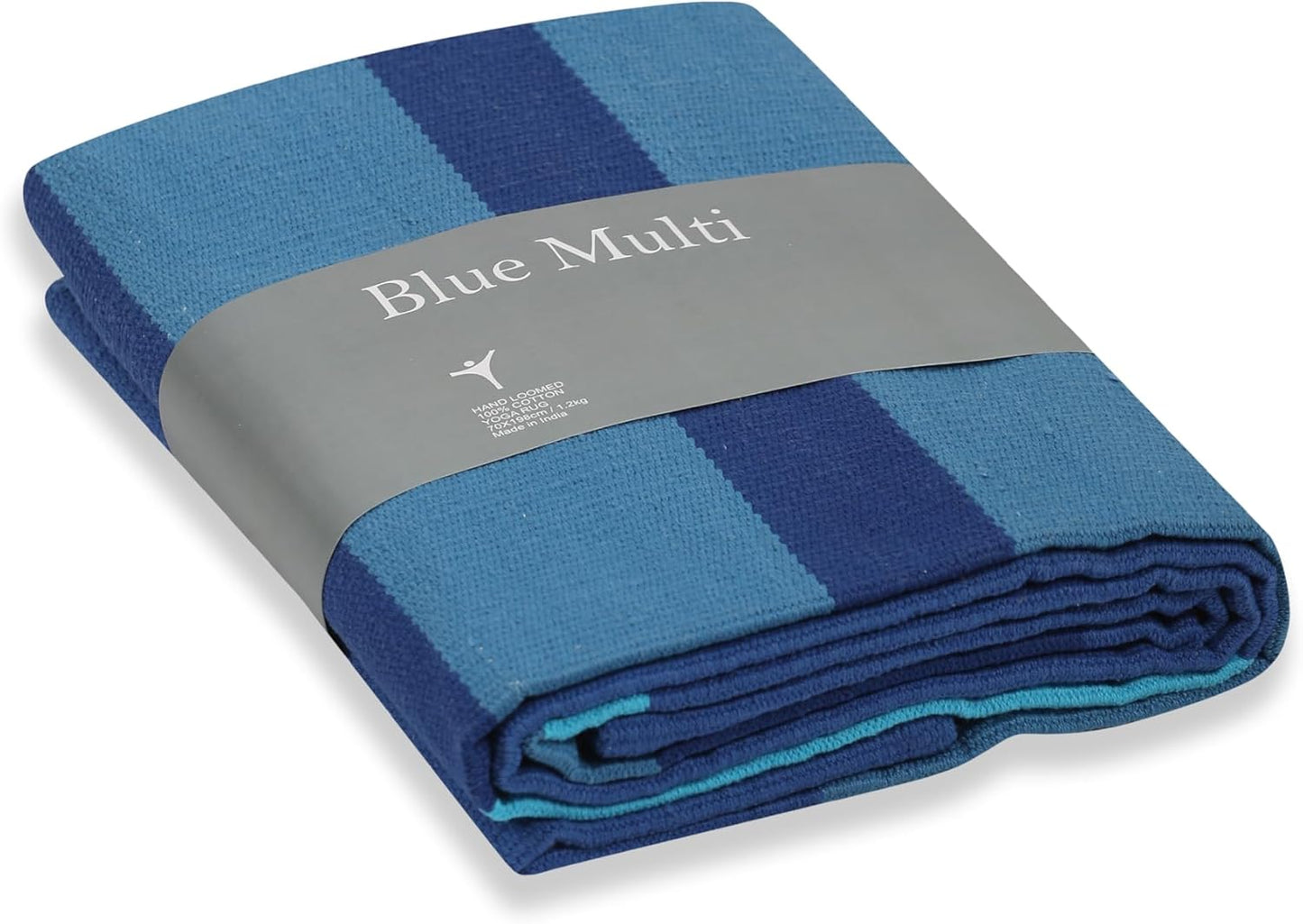 MISZBHA Yoga Rugs & Blanket Indian Cotton Perfect for Restorative Yoga & Meditation Pack of 1