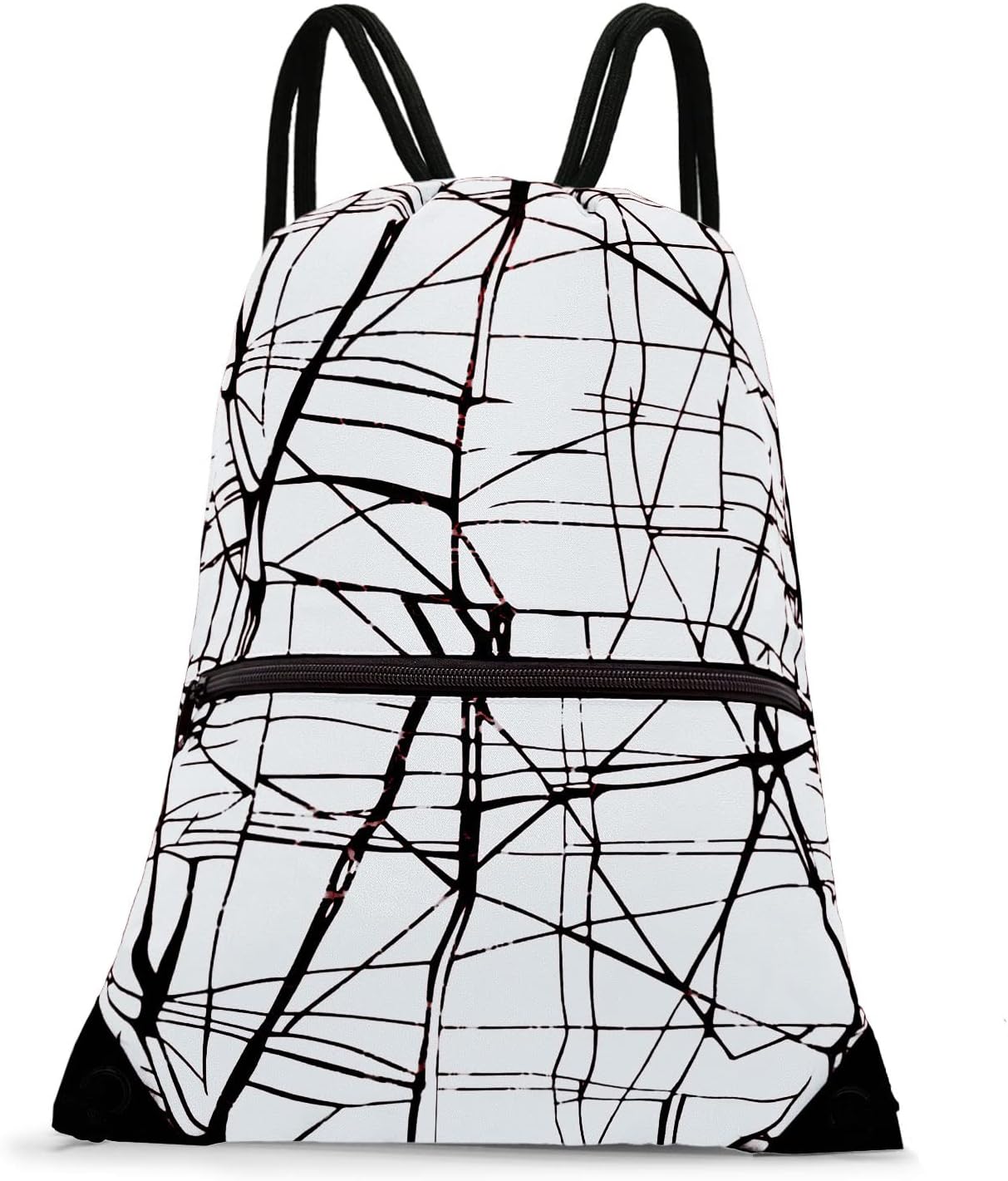 HOLYLUCK Drawstring Backpack Bag Sport Gym Sackpack - Colors B