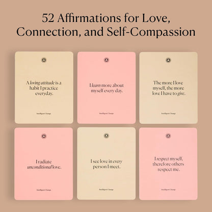 Intelligent Change Mindful Affirmation Cards for Health and Wellbeing