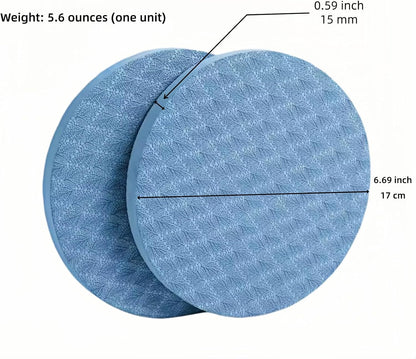 2-piece set yoga knee pads and exercise mats - super thick anti slip support for thick boards, gardening, push ups, knees, Pilates, and floor exercises - knees, elbows, wrists