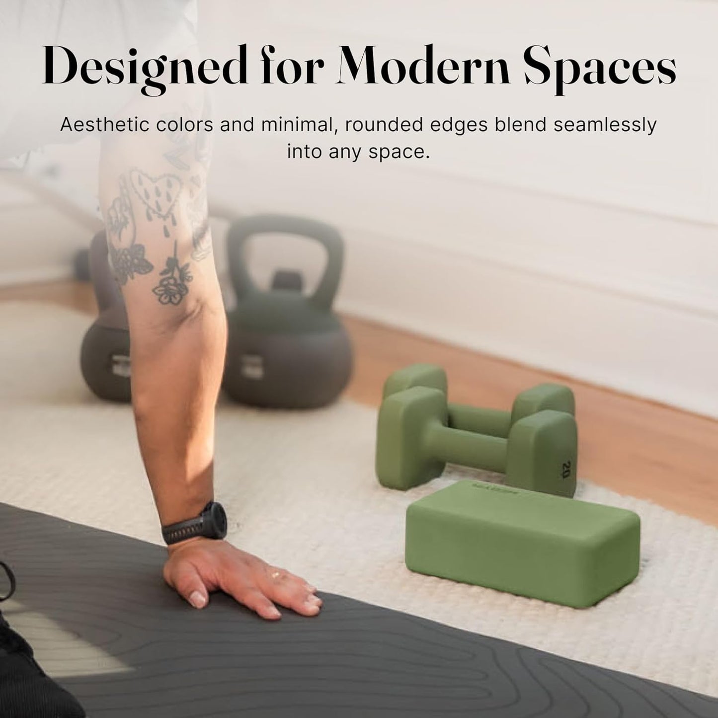 WeGym Yoga blocks with Anti-Slip, Comfortable Grip, Sturdy Sides for Secure Workouts at Home, for Yoga, and Pilate Training