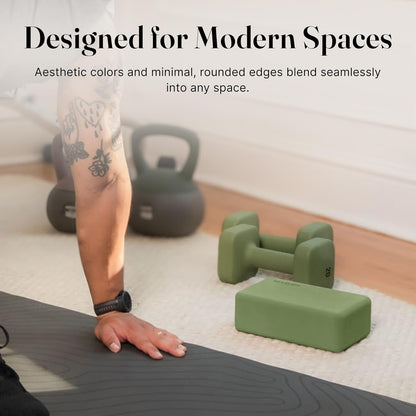 WeGym Yoga blocks with Anti-Slip, Comfortable Grip, Sturdy Sides for Secure Workouts at Home, for Yoga, and Pilate Training