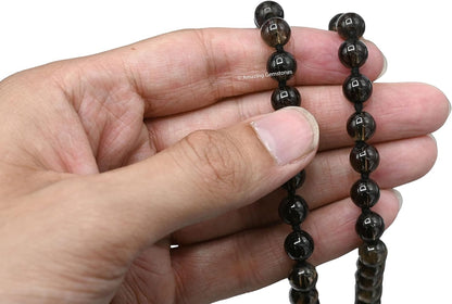 Amazing Gemstone 108 Beads Handmade Mala (Knotted, Rudraksha) - Colors B