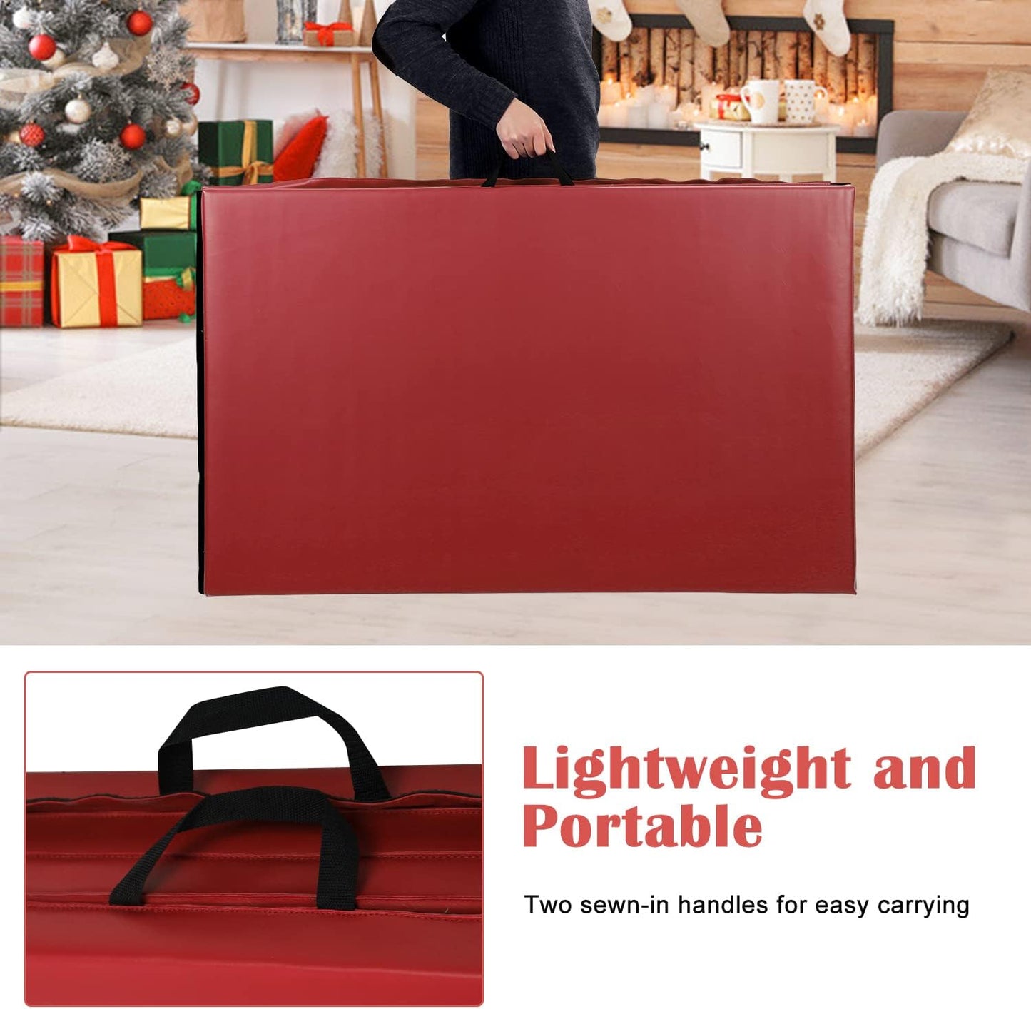 Gymnastics Mat for Tumbling, Folding Tumbling Mat Exercise Mat Gym Mat Tumbling Mats for Kids, Adults, PU Leather Yoga Mat with Carrying Handles