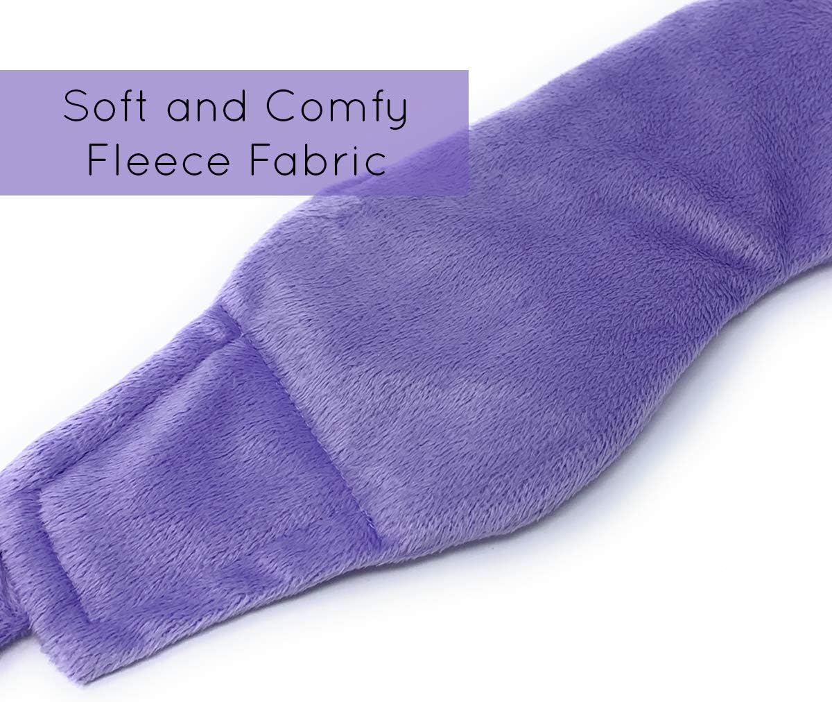 Weighted Lavender Eye Mask for Sleeping, Relaxation, Meditation & Self-Care – Aromatherapy Lavender Eye Pillow – Calming Spa Gift for Women, Men, Mom, Dad