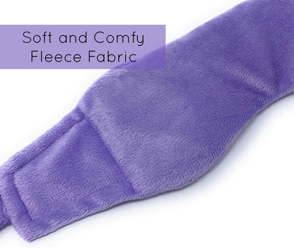Weighted Lavender Eye Mask for Sleeping, Relaxation, Meditation & Self-Care – Aromatherapy Lavender Eye Pillow – Calming Spa Gift for Women, Men, Mom, Dad