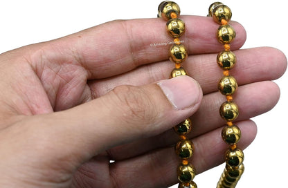 Amazing Gemstone 108 Beads Handmade Mala (Knotted, Rudraksha) - Colors B