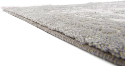 Unique Loom New Classical Collection Area Rug - Olwen (4'Round, Purple/ Gray)