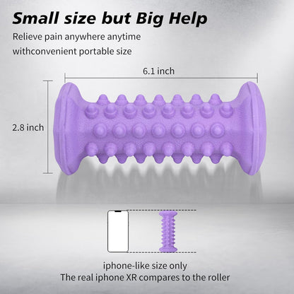 Foot Roller,Plantar Fasciitis Relief,Foot Massager Roller for Arch and Heel Pain Relief,Care for Plantar Fasciitis,Deep Tissue Muscle Massage,Portable Reflexology Tool