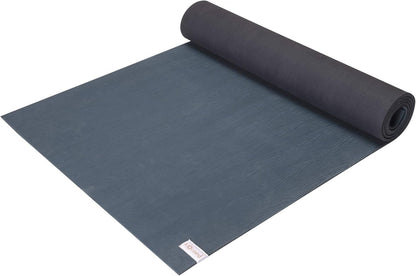 Sol Living Travel Yoga Mat - Natural Tree Rubber for Extra Grip - Non-Slip, Foldable, Eco-Friendly - Perfect for On-the-Go Yoga, Pilates, Fitness, Meditation - 24" x 72", Green