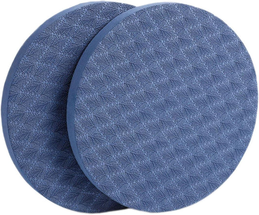 2-Pack TPE Yoga Knee Pads & Exercise Mat - Extra Thick Non-Slip Support for Plank, Push-Up, Kneeling, Pilates & Floor Workouts - Full Body Protection for Knees, Elbows, Wrists - Ideal Yoga Essentials for Women & Men