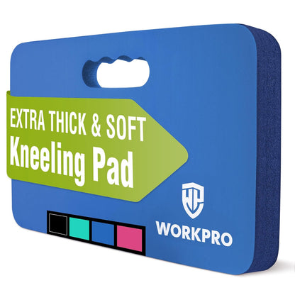 WORKPRO Extra Thick Kneeling Pad, Soft NBR Foam Cushioning for Knee, Large Foam Kneeler Mat for Gardening, Bathing Baby, Exercise, Workout Supplies, 17.5 x 11 x 1.5 in, Black