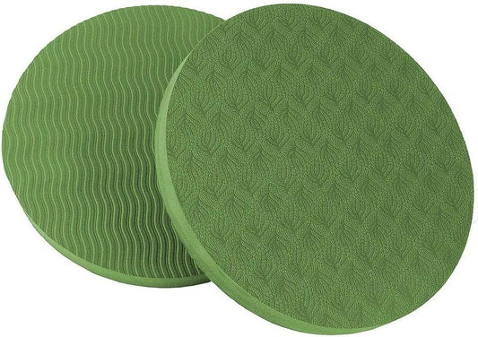 DHmart 6 Colors Eco Yoga Circle Mats Workout Circle Carpet Stool Pad Small Round Pad Yoga Mats Child Mats Cushion (Pack of 2)