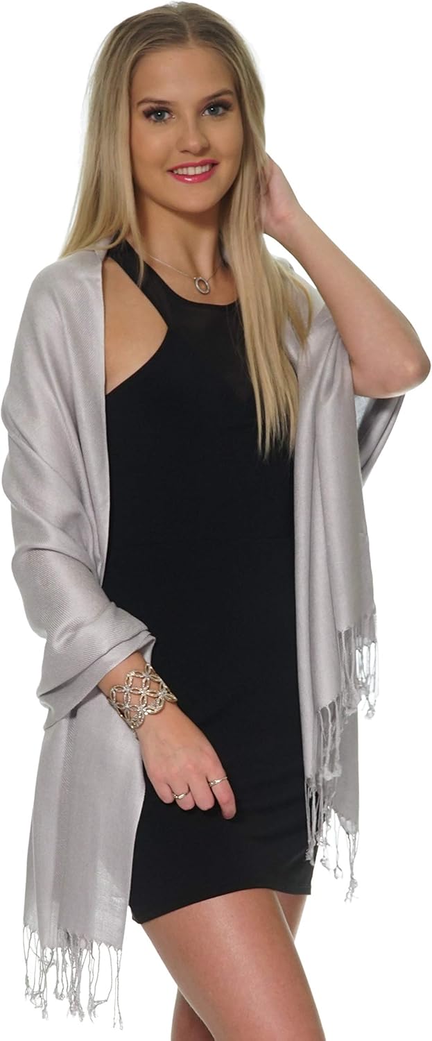 Pashmina Shawls and Wraps for Evening Dresses, Large Soft Pashminas Wedding Shawl