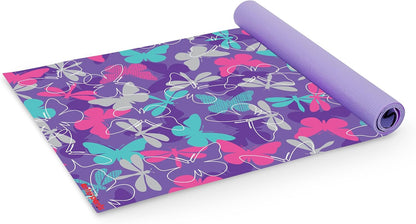 Antsy Pants Kids Yoga Mat - Yoga Mat for Kids, Yoga Mats for Home Workout, Travel Yoga Mat, Yoga Mat Non Slip, 60” x 24”, 3mm Free of Toxic Phthalates