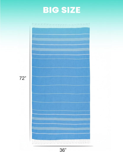 Turkish Beach Towels Vacation Essentials Yoga Blanket Pool Workout Towel Oversized Sand Free Quick Dry Lightweight Meditation Supplies Mat Cover Surf Boat River Float Accessories Gym Excise Stuff