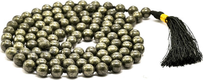 Amazing Gemstone 108 Beads Handmade Mala (Knotted, Rudraksha) - Colors A