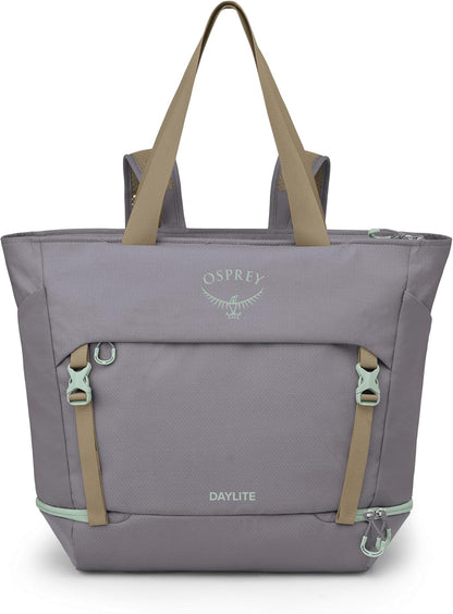 Osprey Daylite Large Tote Weekend Pack - Shoulder or Backpack Carry with Laptop Sleeve & Shoe Compartment, Torrent Blue