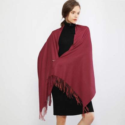 RIIQIICHY Women's Scarf Pashmina Shawls and Wraps for Evening Dress Bridesmaid Wedding Bridal Winter Warm Long Large Scarves