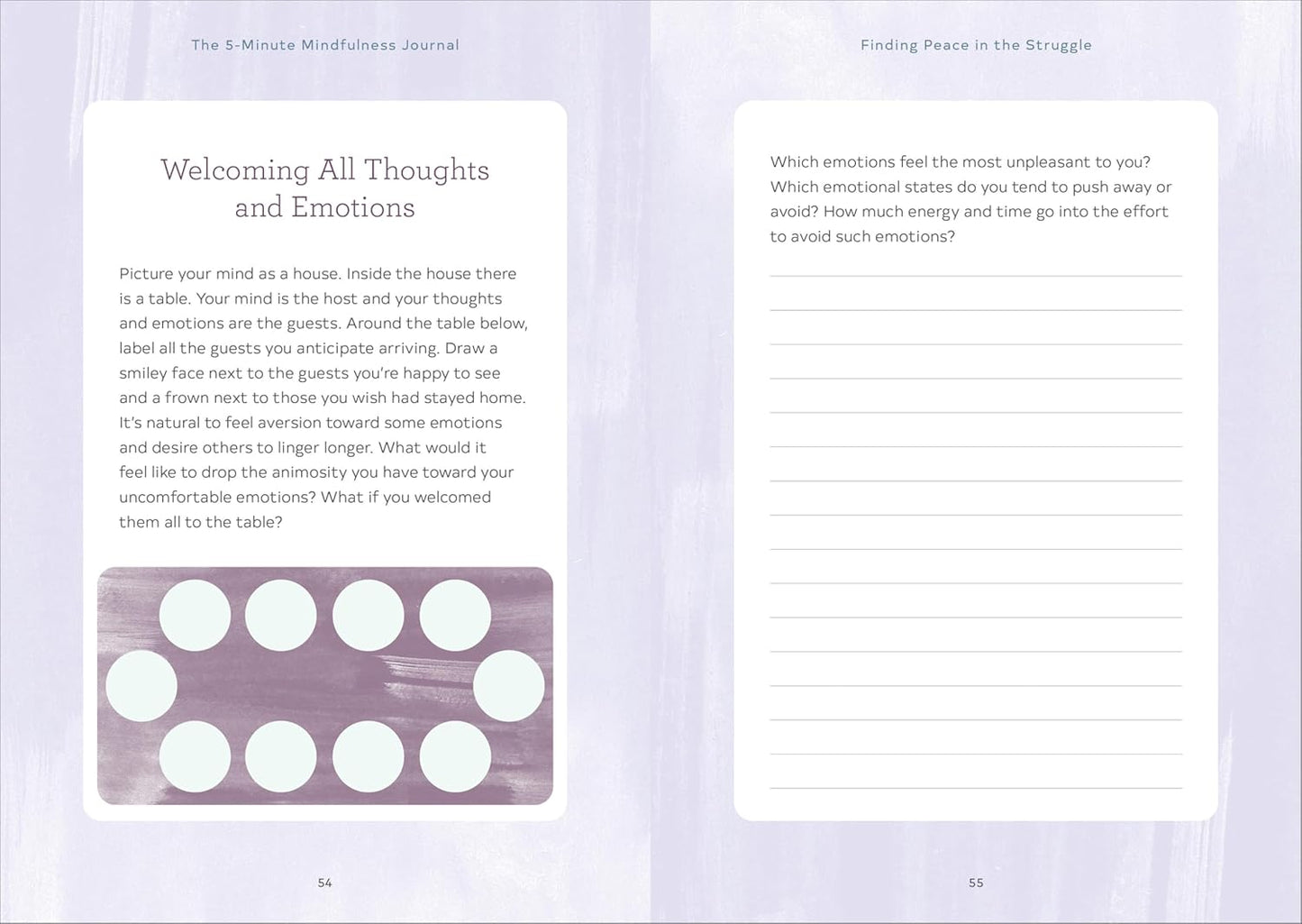 The 5-Minute Mindfulness Journal: Daily Practices for a Calmer, Happier You