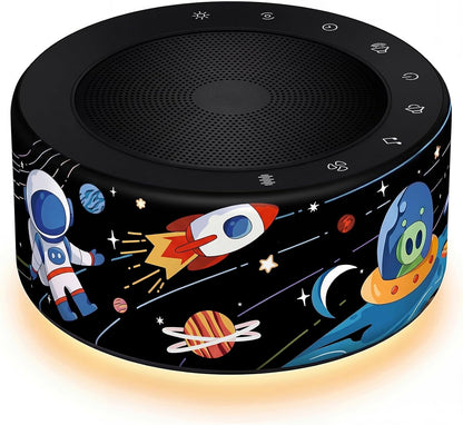 Kipcush Automatic Tibetan Meditation Bowl Sound Machine - 7 Himalayan Tones + 7 Color Night Light - Timer & Touch Control - No Manual Striking for Yoga, Chakra Healing, Stress Relief - Plug In