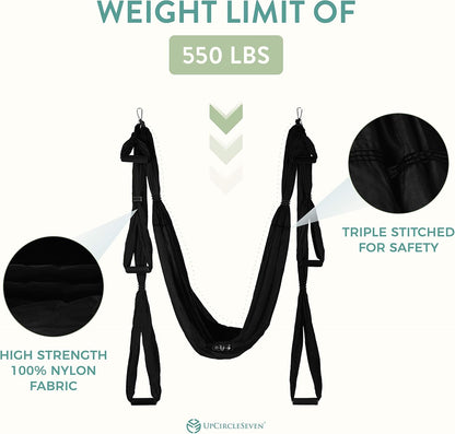 UpCircleSeven Aerial Yoga Swing Set Ceiling Mount Accessories