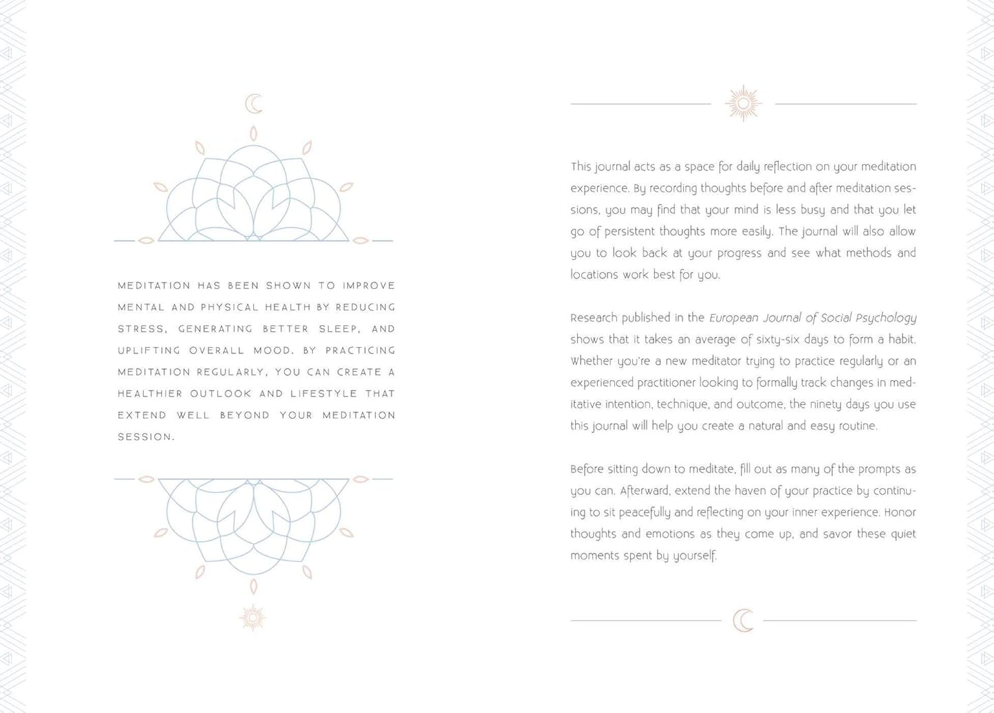 Meditation: A Day and Night Reflection Journal (Inner World)