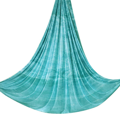 5.5 Yards / 5m Aerial Yoga Hammock Fabric Gradient Aerial Silks Yoga Swing Fitness Stretch Belt for Gym and Indoor Home Studio