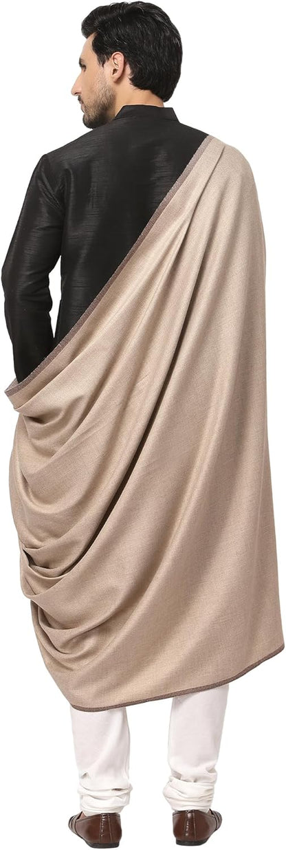 Weavers Villa Meditation Shawl/Wrap, Oversize Scarf or Stole. Unisex
