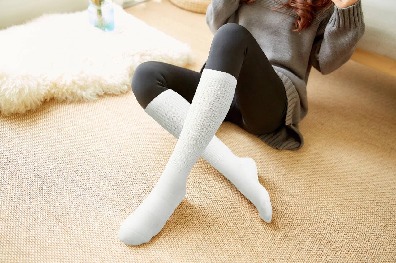 BomKinta Pilates Socks with Grips for Women - Yoga Grippy Slouch Scrunch Sock - Slipper Socks for Barre Workout Hospital