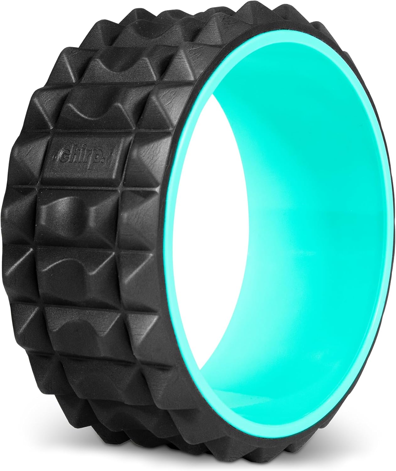 Chirp Wheel XR Knot Kneader - Firm Massage Roller, Shiatsu Thumb Massage, Muscle Release Tool for Knots &Tension Relief | High Density Foam for Physical Therapy & Relaxation, 500lbs Capacity, 6" Mint