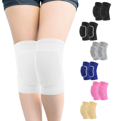 HISFFOG Volleyball Knee Pads for Women, Men, Youth, Girls, Kids, Knee brace for Volleyball Basketball Football Dance Yoga Tennis Running Cycling Workout Climbing Wrestling