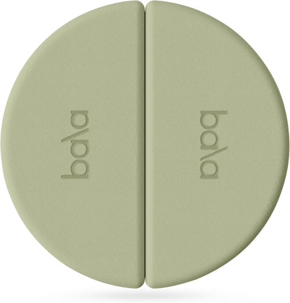 Bala Balance Blocks 2 Pack, Yoga Blocks for Working Out, (Blush) - Semi-Circular Yoga Accessories for Stretching & Exercise - Yoga Equipment for Home Workout - Yoga Block Essentials for Women & Men